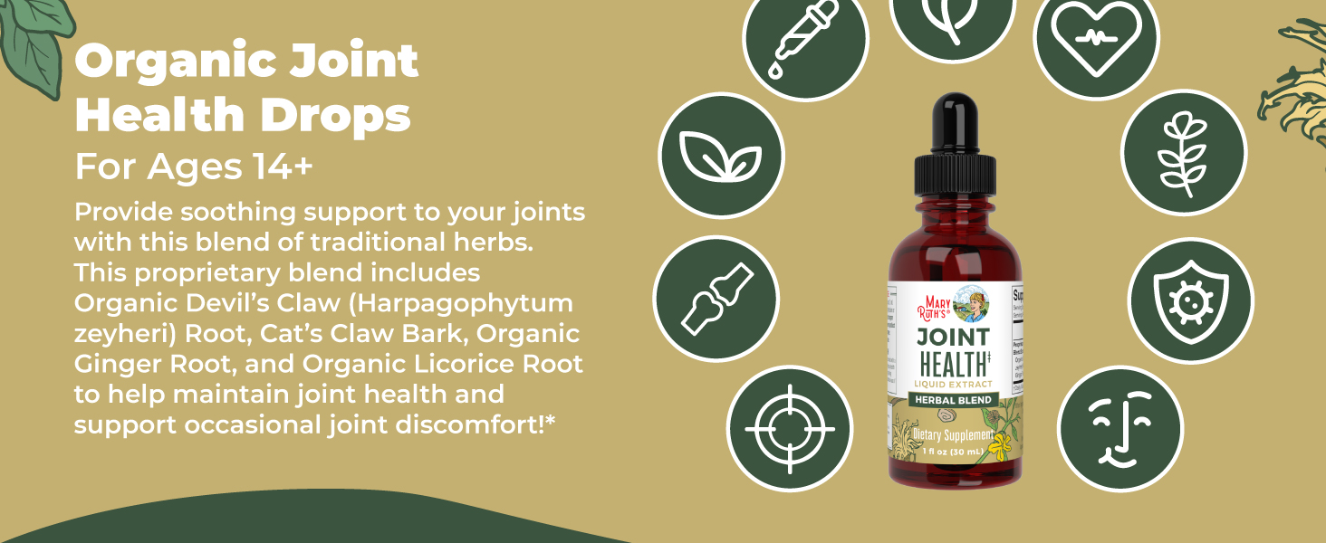 Joint Health Liquid Drops, Unflavored, 1oz