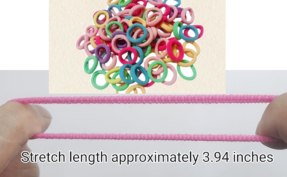 High elasticity, no seams, no hair damage