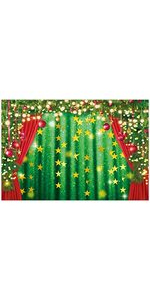 Merry Christmas Backdrop Xmas Festival Holiday Birthday Prom New Year Eve