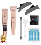 Libeauty Lash Color Kit with Reusable Dolphins Eye Patches Instant Eyelash & Eyebrow Black Colori...