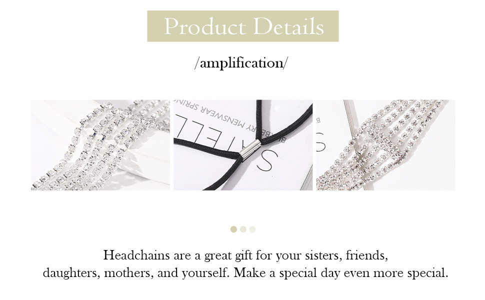 rhinestone bridal headband