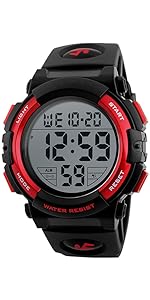 Herren Digital Quarz Uhr