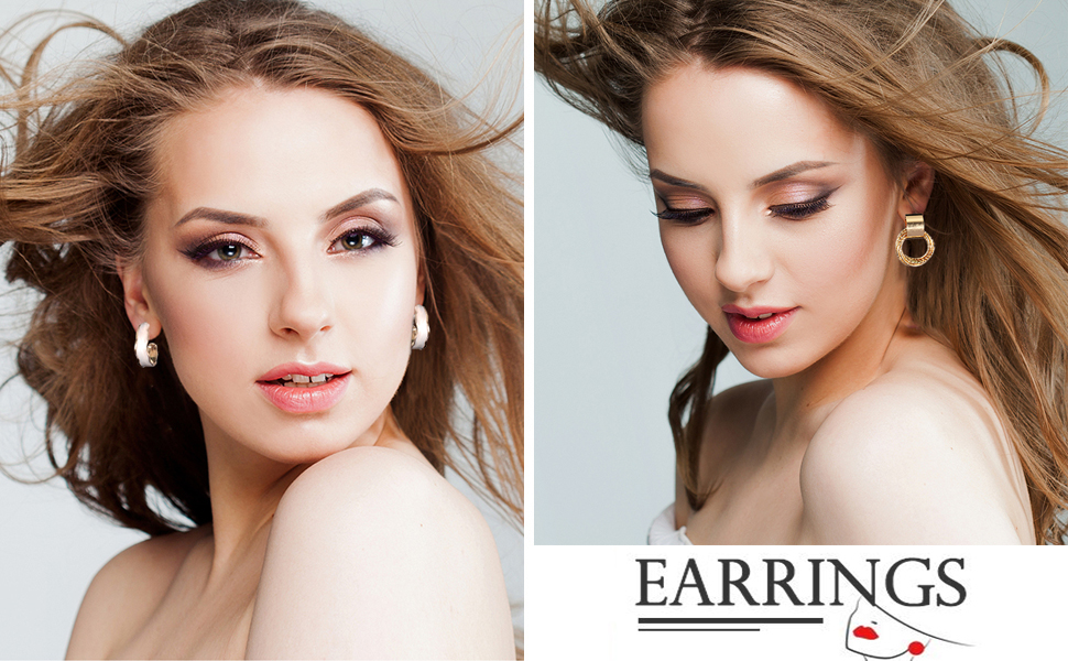 gold earrings for women