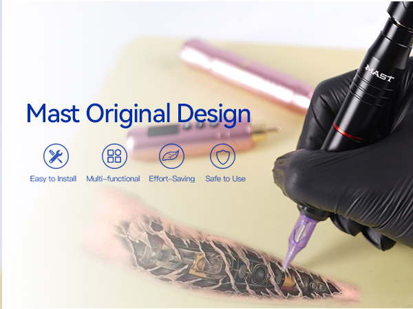 MAST　Wireless　tattoo machine set　刺青 Amazon.com: Mast Sensor Tattoo Gun Kit Wireless Complete
