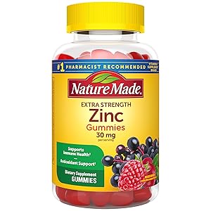 Nature Made Extra Strength Zinc Gummies