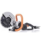Evolution R230DCT - 9 in Concrete Saw (Circular, Angle Grinder, Cut Off Saw) - 15A Motor, No Gas ...