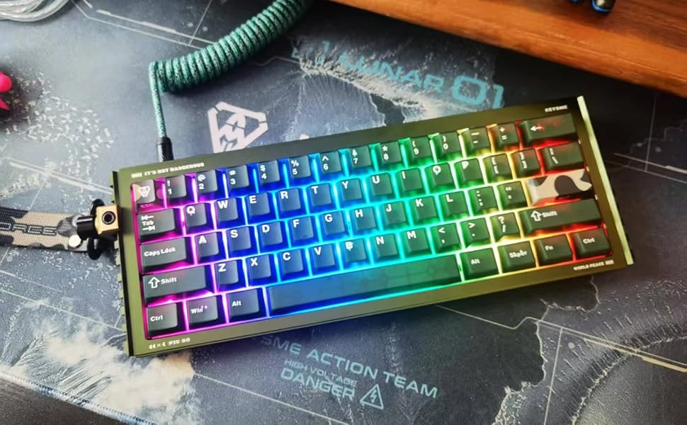 Amazon.com: BOYIxKEYSME GT60 Pro 60% Aluminum Keyboard Case