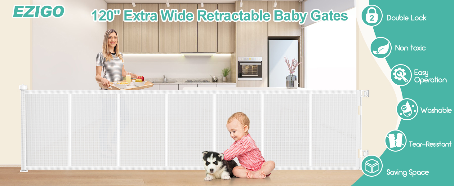Retractable Baby Gates