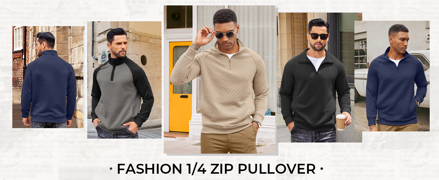 big and tall 1/4 zip pullover, men&#39;s fashion hoodies sweatshirts, 1/2 zip pullover mens
