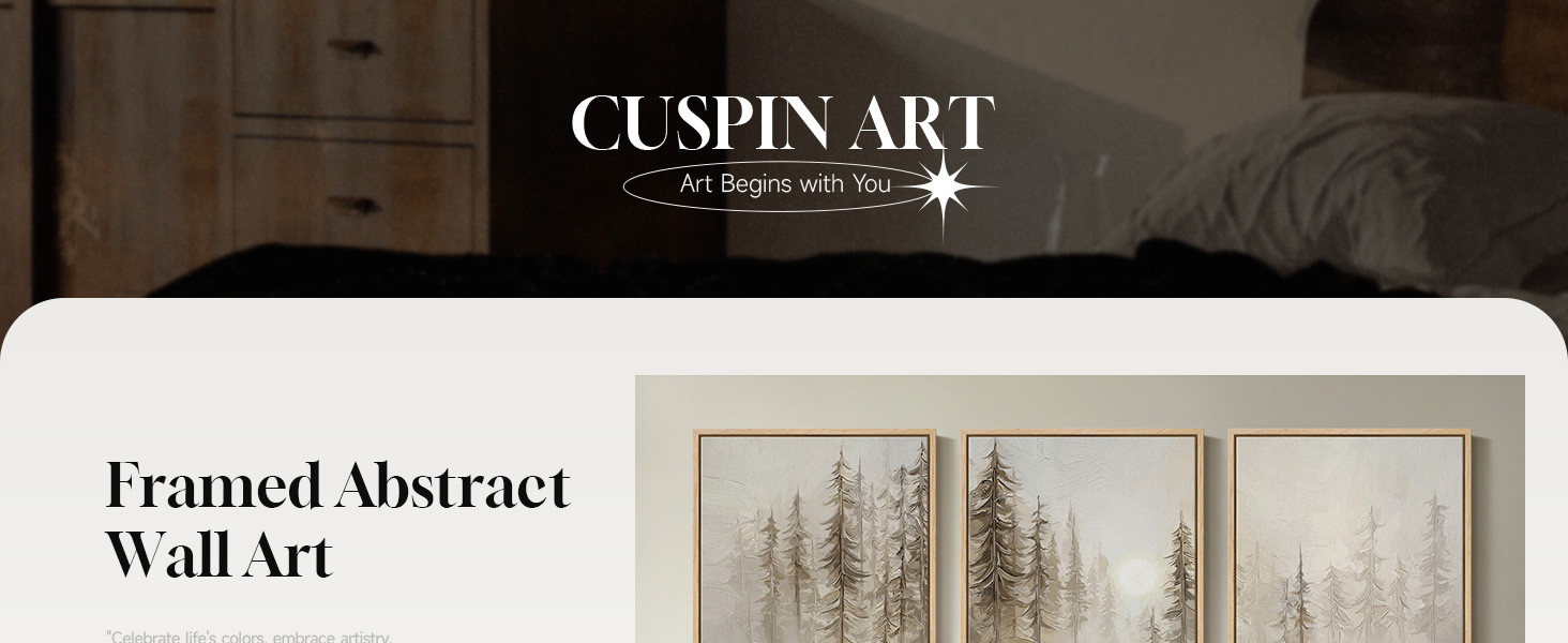 framed netural wall art for living room large