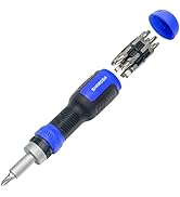 SHARDEN Ratcheting Screwdriver 13-in-1 Ratchet Screwdriver Set Multi Bit Screw Driver All in One ...