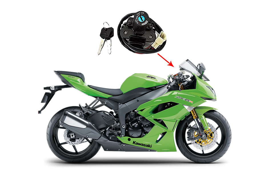 Amazon.com: NBVLKH 7 Wire Ignition Key Switch Motorcycle