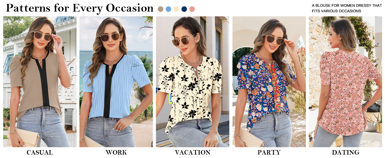 Business Casual Tops For Women 2025 Summer Fashion