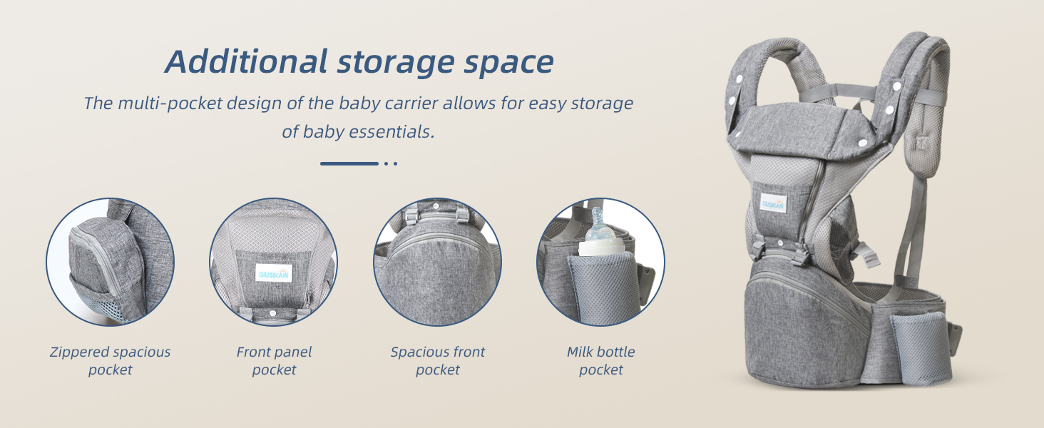 mesh baby carrier