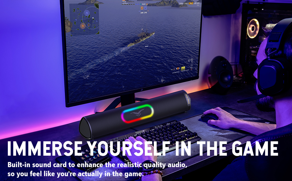 Stage Solo Gaming Speaker for Monitor