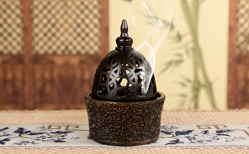 Bakhoor Burner, Frankincense Resin Burner, Charcoal Incense