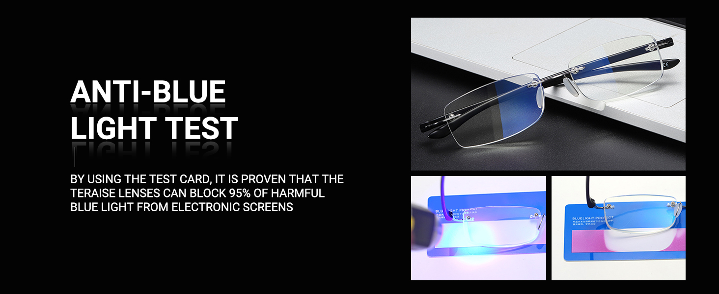 blue light rimless reading glasses 1.0 1.5 2.0 2.5 3.0 3.5 4.0 1.00