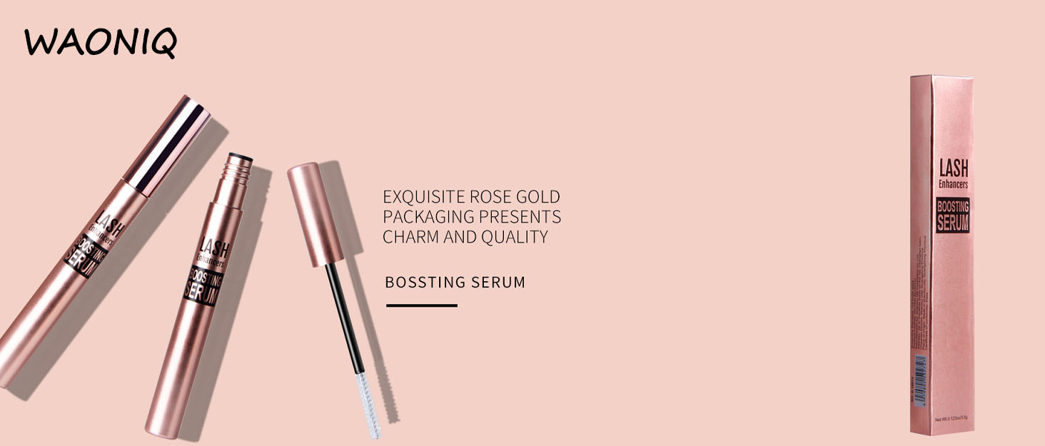 Lash Serum for Eyelash Growth, 2-in-1 Brush Head Lash Serum, Eyelash Conditioner