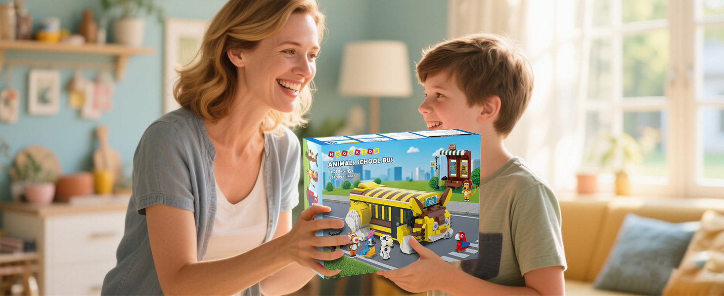 bus building set