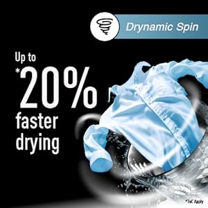 Panasonic Washing Machine, Drynamic Spin