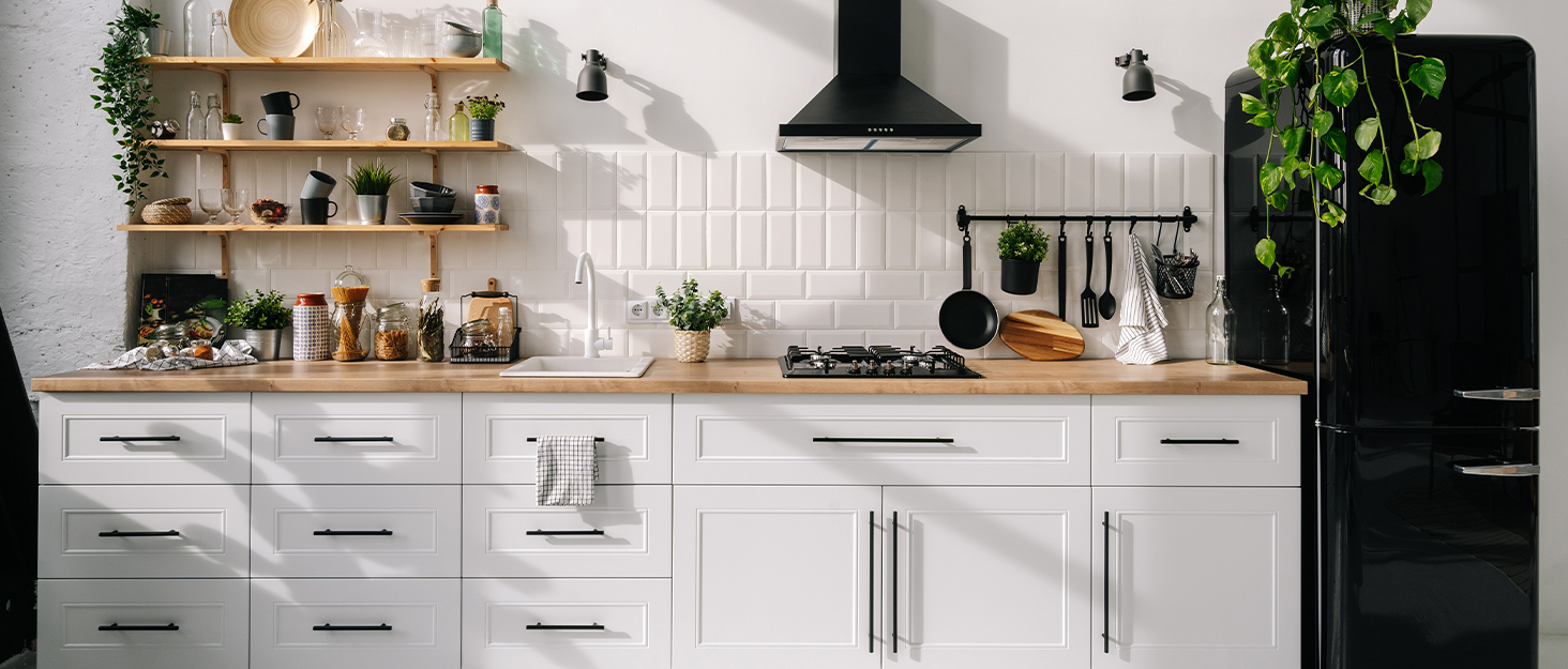 Black Kitchen rug