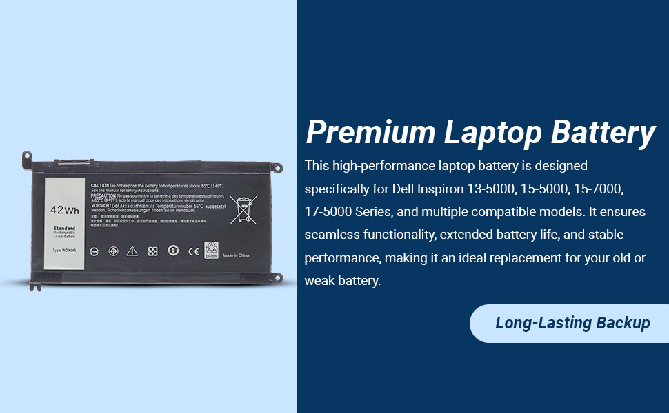 SPN-JGSP Maxelon Laptop Battery for Dell Inspiron