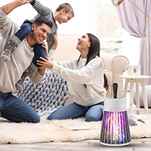 Mosquito elimination with harmless and physical control