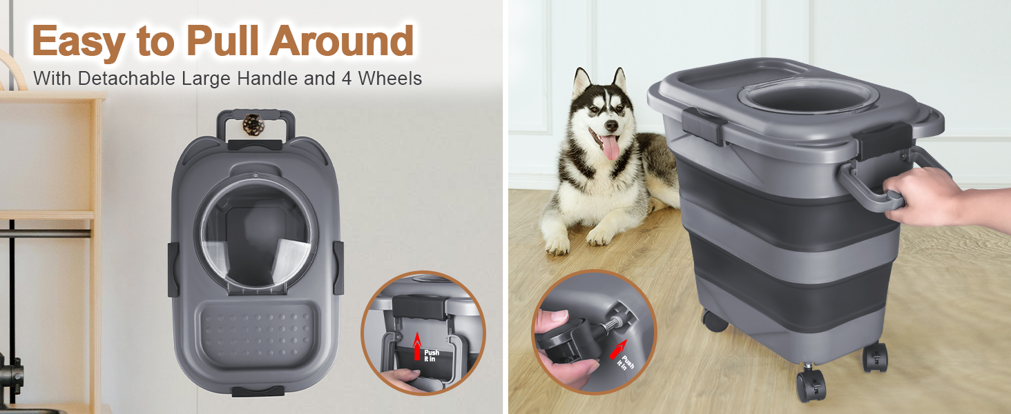 Cat Food Storage Container