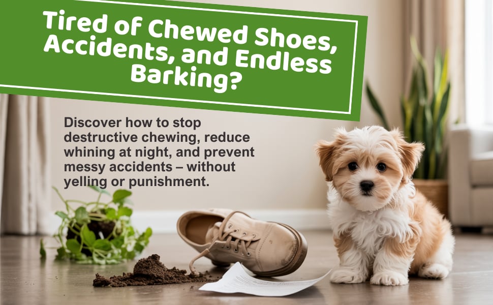 Tired of chewed shoes, accidents and endless barking?