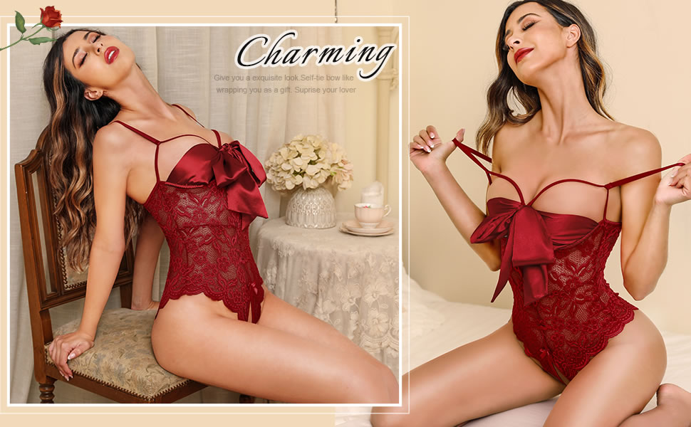 red lingerie