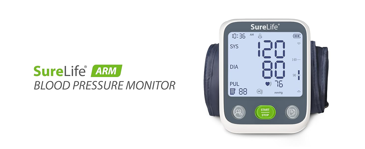 SureLife Arm Blood Pressure Monitor