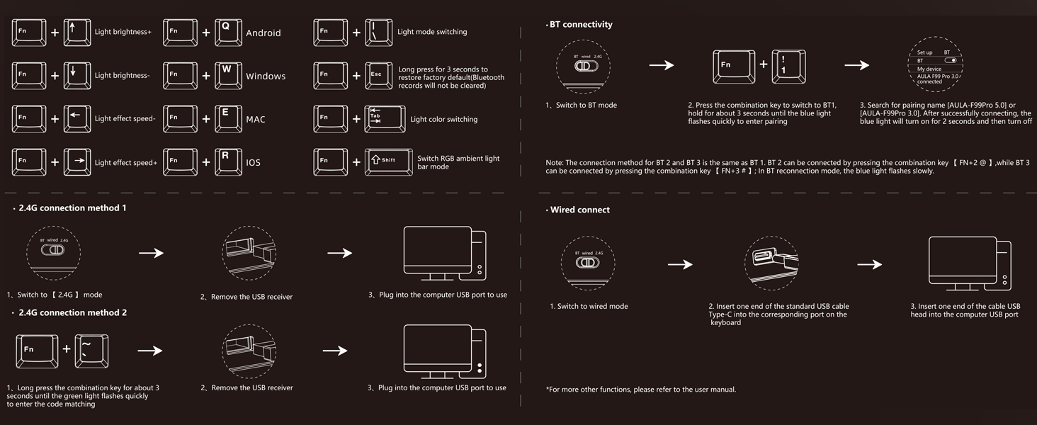 wireless gaming keyboard