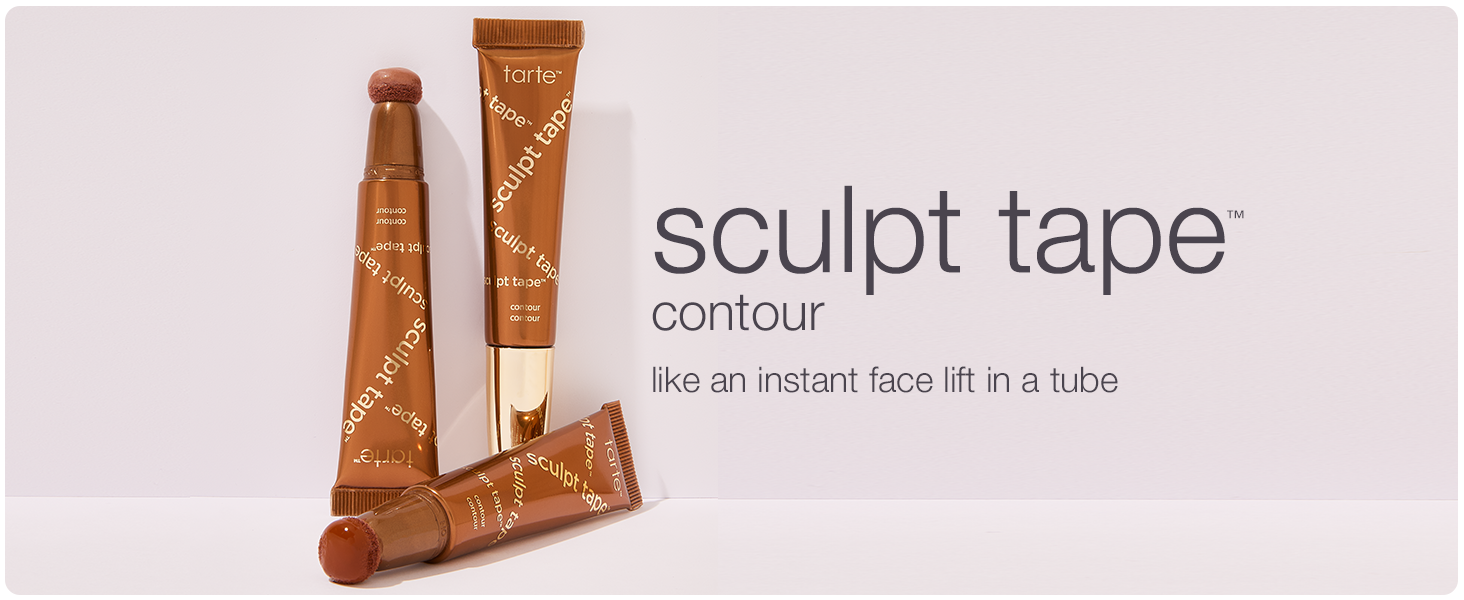 sculpt tape contour like an instant face lift in a tube