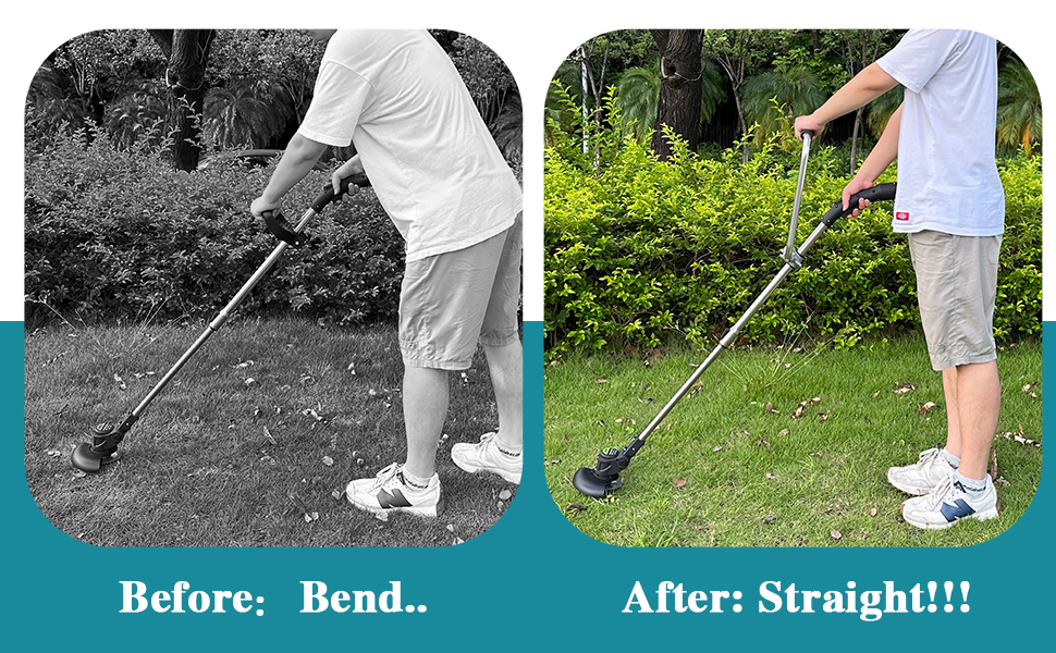 String Trimmer Handle, Weedeater Grip Extension attachments