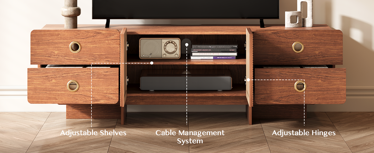 Storage Cabinet and Entertainment Center