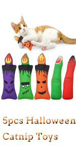 Halloween Catnip Toys