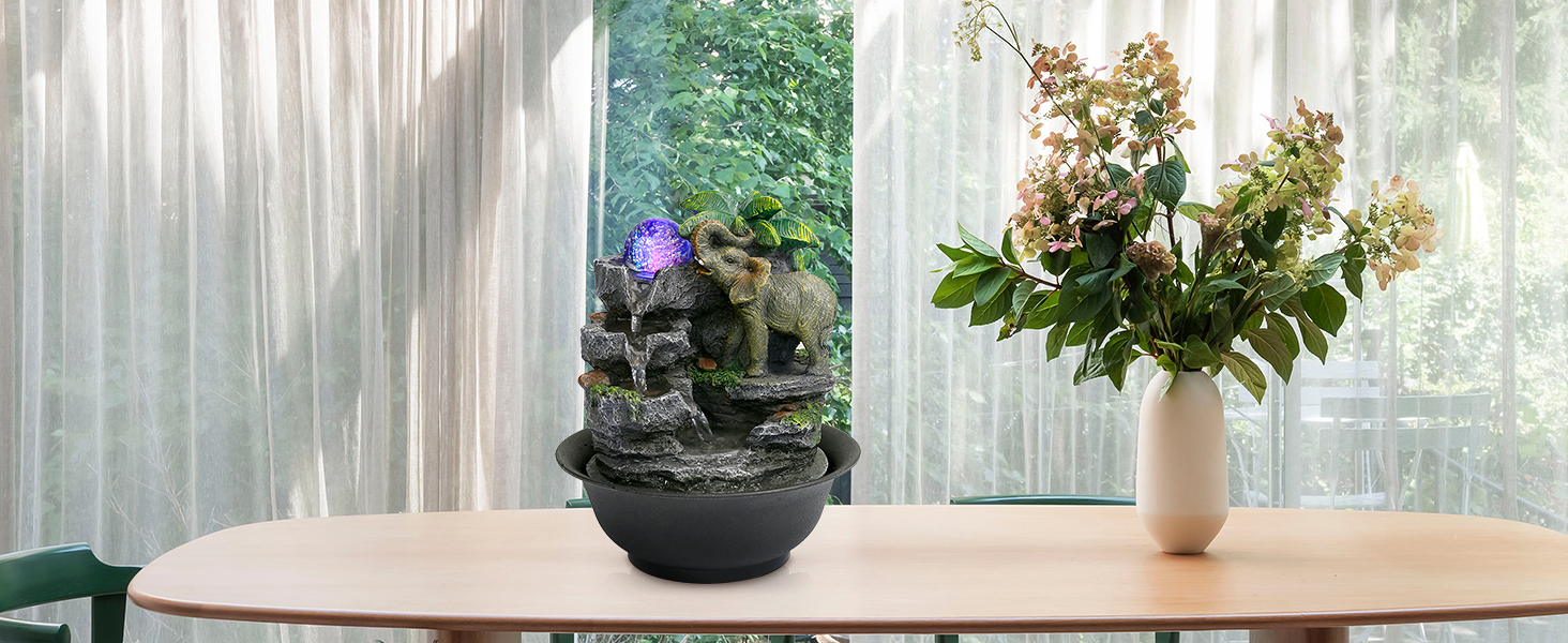 indoor water fountain