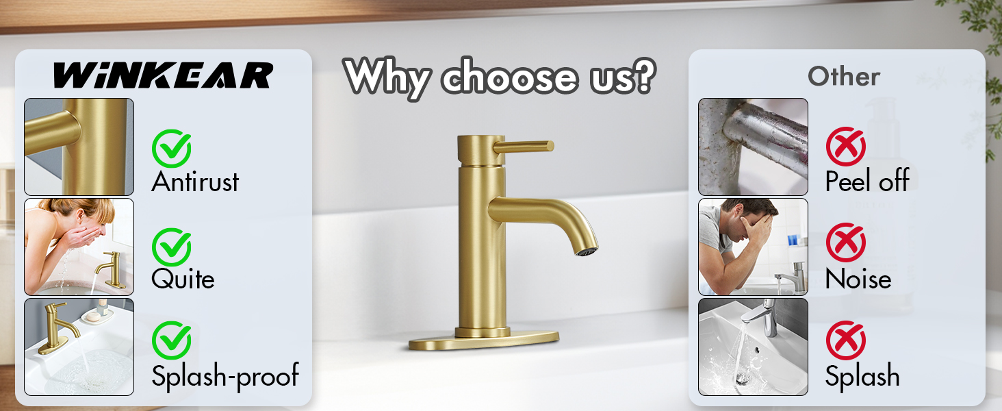 one hole bathroom faucet