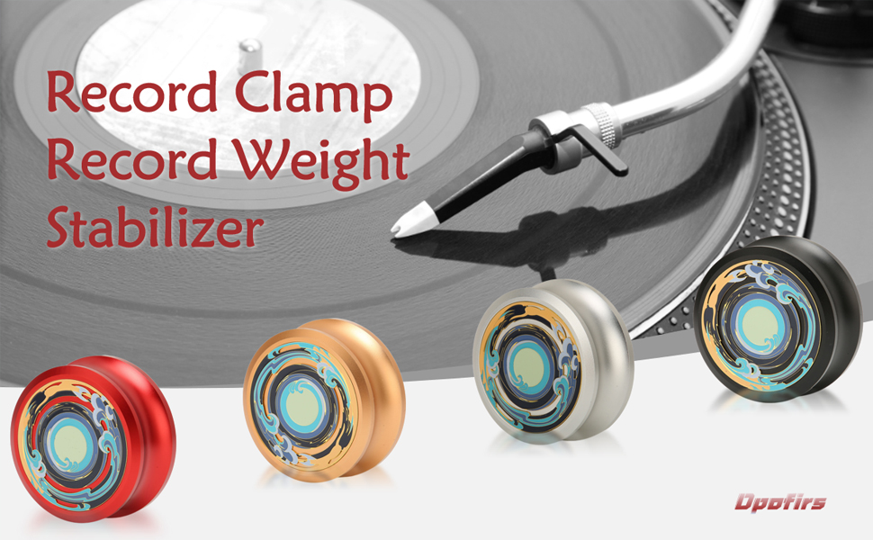 LP Vinyl Turntables Disc Stabilizer
