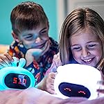 Nightlight, nursery light, kids alarm clock, training alarm clock, sound soother for baby