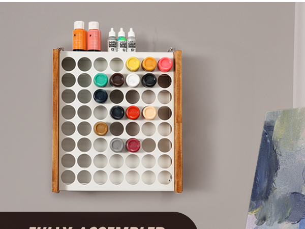 Amazon.com: J JACKCUBE DESIGN Craft Paint Organizer Storage Rack
