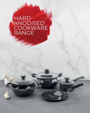 Hard-Anodised Cookware Set