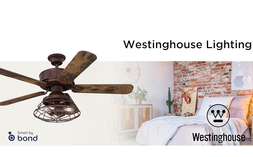 Smart Wifi-enabled ceiling fan adds convenience, and efficient comfort and light to your life.