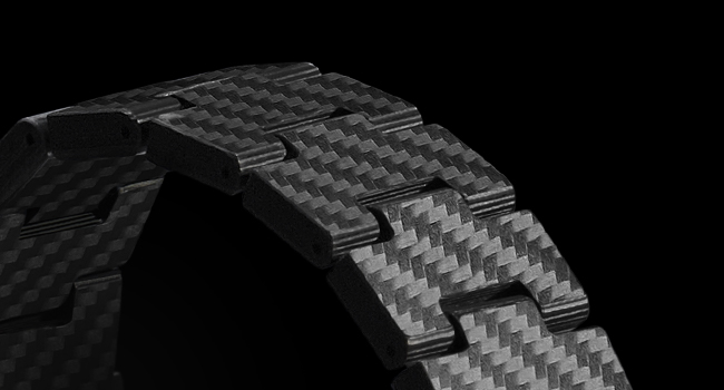 carbon fiber watch band
