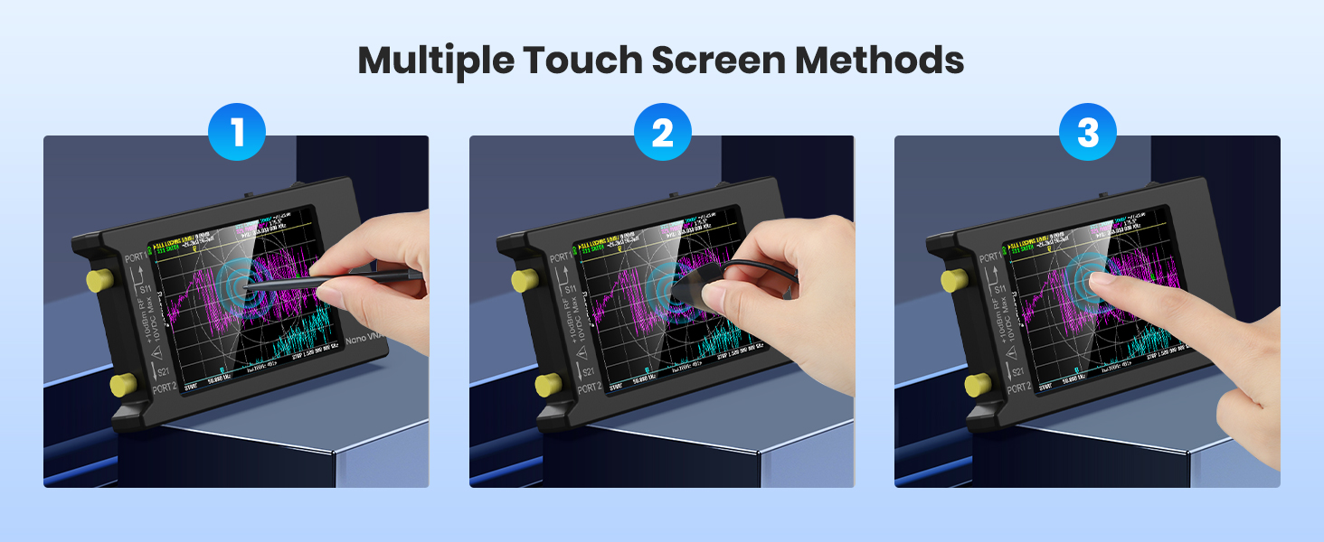 NanoVNA-H4 Vector Network Analyzer with 32GB Card 9 NanoVNA-H Vector Network Analyzer