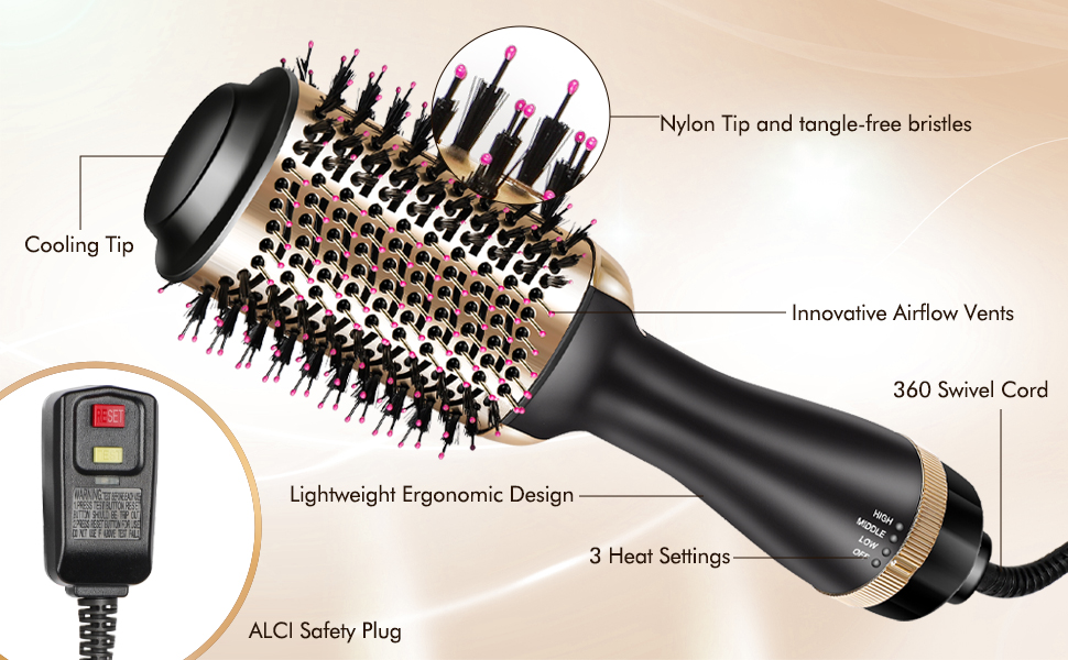 4 in 1 Hair Dryer and Styler Volumizer