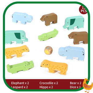 Kids will learn how to balance by simply stacking them, one on top of the other.