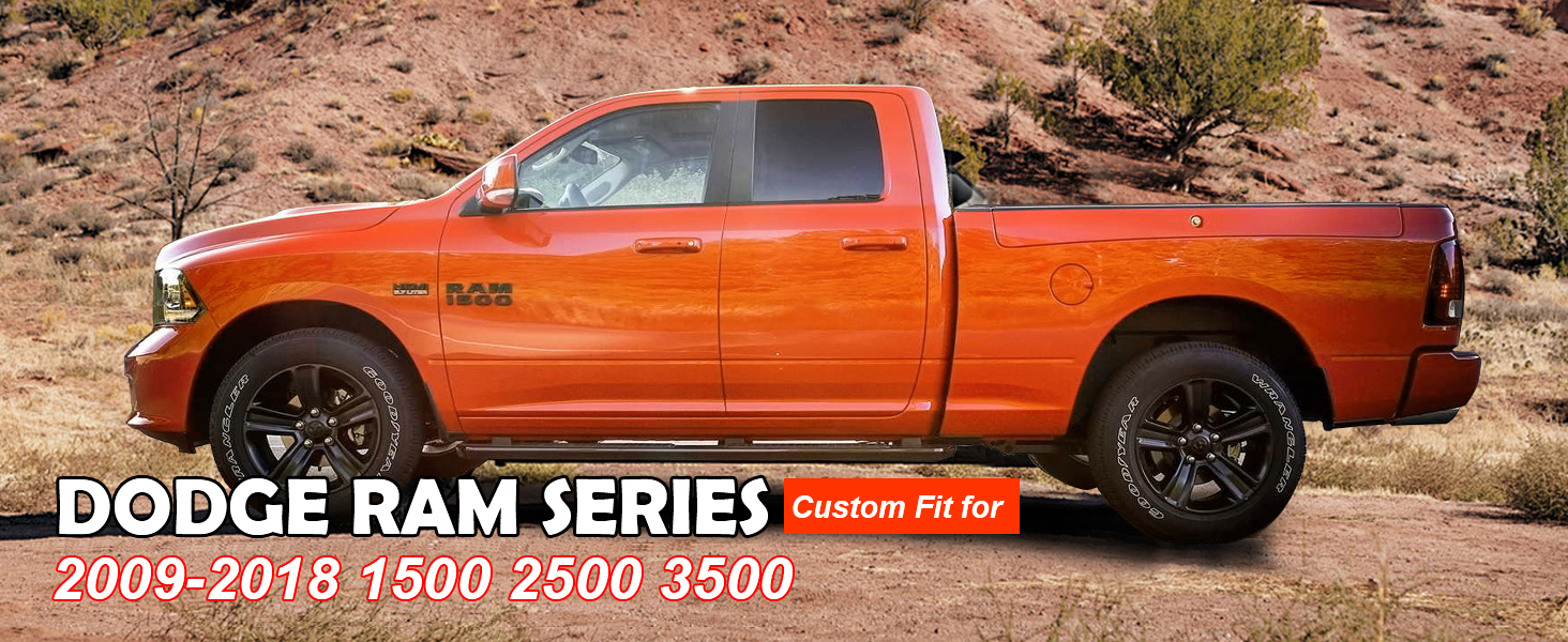 Coverado Car Seat Covers Full Set, Seat Covers for Dodge