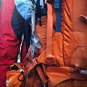 camping utensils travel with case mess kit utensil set for person silverware reusable lunch adult