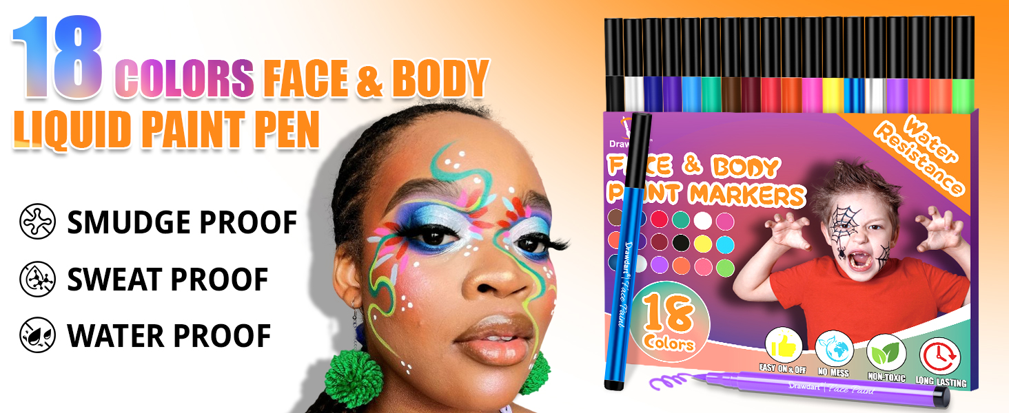 face painting kit for kids